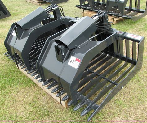 skid steer brush grapple|used grapples for skid steers.